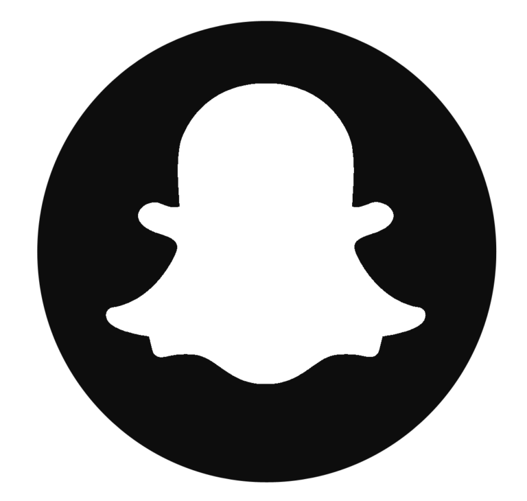 Blacj-Snapchat-Logo-Circle