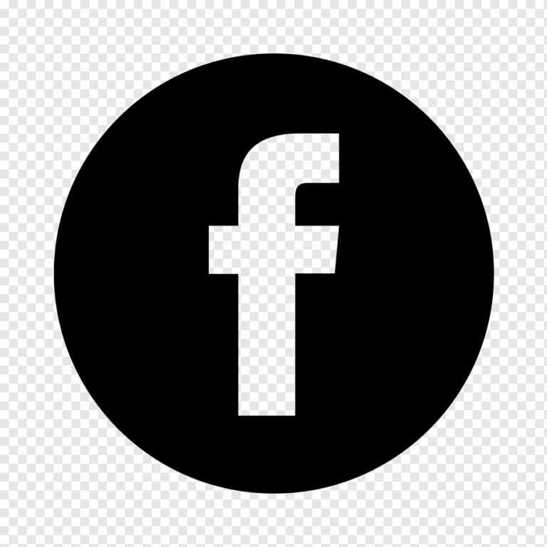 Black-Facebook-Logo-Circle