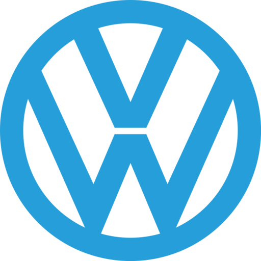 Download Blue Volkswagen Logo PNG Format