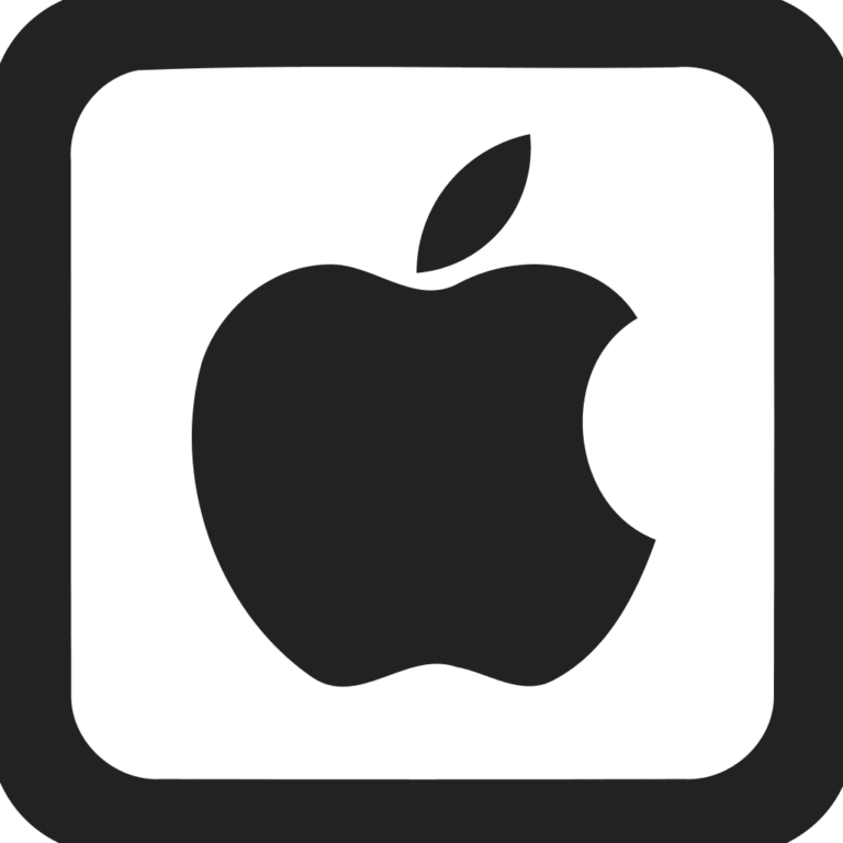 Rounded-Apple-Logo-Icon