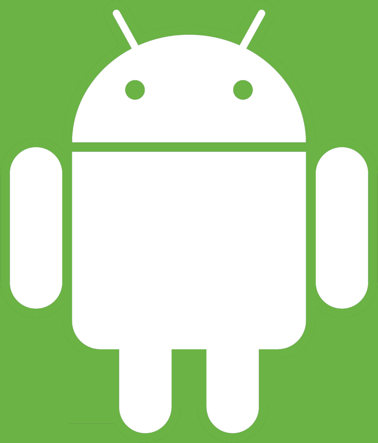 White-Android-Transparent-Logo