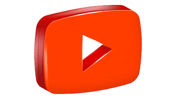 3D YouTube Logo